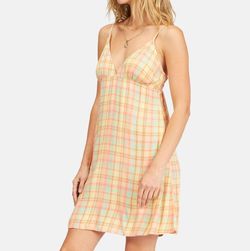 Style 1-3426849230-2791 Billabong Multicolor Size 12 V Neck Mini Cocktail Dress on Queenly