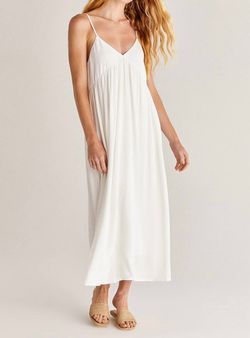 Style 1-3773031210-3472 Z Supply White Size 4 Sunday Bachelorette Summer Engagement Cocktail Dress on Queenly