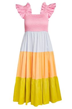 Style 1-764988757-3471 Crosby by Mollie Burch Multicolor Size 4 Fitted Tall Height Cocktail Dress on Queenly