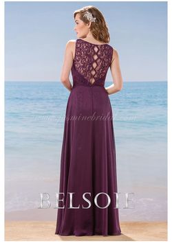Style L184016 Jasmine Purple Size 12 Free Shipping Floor Length A-line Dress on Queenly
