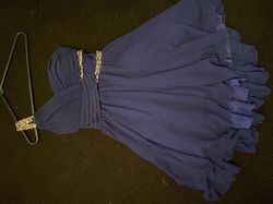 Blue Size 00 Cocktail Dress on Queenly