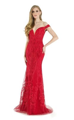 Style 15903 Morell Maxie  Red Size 4 15903 Prom Mermaid Dress on Queenly