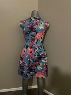 Vince camuto Multicolor Size 4 $300 Cocktail A-line Dress on Queenly