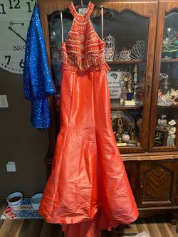 Rachel Allan Pink Size 8 Prom Mermaid Dress on Queenly