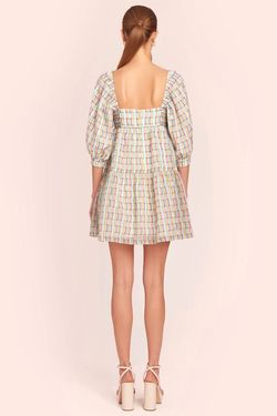 Style 1-3996495878-2901 Amanda Uprichard Multicolor Size 8 Sleeves Cocktail Dress on Queenly