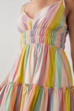 Style 1-1388282767-3855 Rails Multicolor Size 0 V Neck Mini Cocktail Dress on Queenly