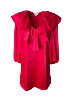Style 1-4093337274-3236 S'edge Pink Size 4 V Neck Sleeves Free Shipping Cocktail Dress on Queenly