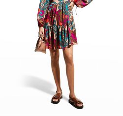 Style 1-1593820856-3855 Trina Turk Multicolor Size 0 Free Shipping Mini Tall Height Summer Cocktail Dress on Queenly