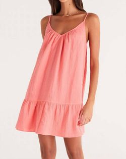 Style 1-56156160-3011 Z Supply Orange Size 8 Sheer Casual Sorority Cocktail Dress on Queenly