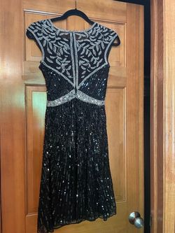 Style -1 Primavera Black Size 0 Free Shipping Pageant Cocktail Dress on Queenly