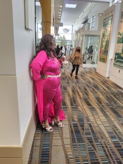 Pink Size 22 Jumpsuit Dress on Queenly