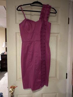 Jessica Simpson Pink Size 6 Wedding Guest Homecoming Cocktail Dress on Queenly
