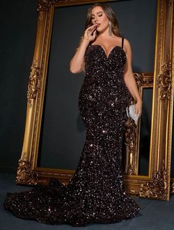 Black Size 18 Straight Dress on Queenly