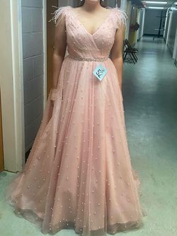 Sherri Hill Pink Size 8 Short Height Ball gown on Queenly
