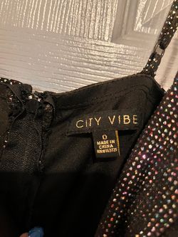 City vibe Multicolor Size 0 Appearance Homecoming Swoop Cocktail Dress on Queenly
