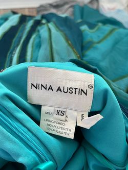 Nina Austin Multicolor Size 0 Prom Floor Length Mermaid Dress on Queenly