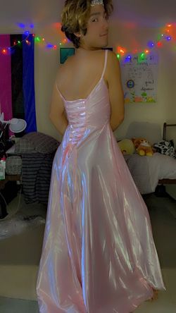 Windsor Pink Size 4 Pockets Side Slit Mermaid Straight Dress on Queenly