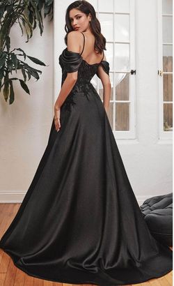 Alfred Angelo Black Size 12 Military Floor Length Red Carpet Straight Dress on Queenly
