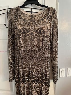 Xscape Brown Size 12 Cape Long Sleeve Sleeves 50 Off Mermaid Dress on Queenly
