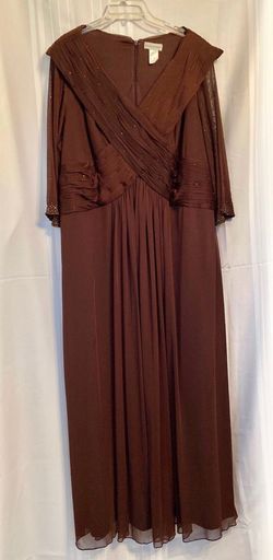 Brown Size 22 A-line Dress on Queenly