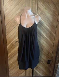 Style F1312307 Fredricks Of Hollywood Black Size 16 Halter Mini Cocktail Dress on Queenly