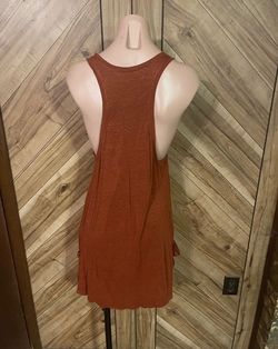 Eileen Fisher Orange Size 4 Military Mini Straight Dress on Queenly