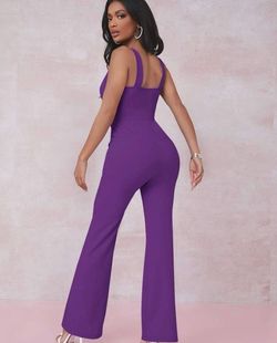Purple Size 0 Jumpsuit Dress on Queenly