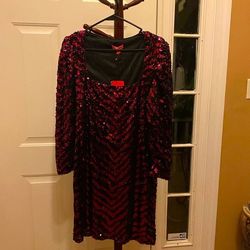 Betsey Johnson Red Size 16 Free Shipping Barbiecore A-line Dress on Queenly