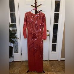 Elegance by Anjuan Red Size 8 Pageant Straight Dress on Queenly