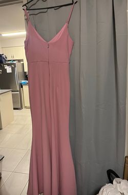 Lulus Pink Size 8 Jersey Gala Medium Height A-line Dress on Queenly
