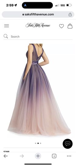 Style 20221 Mac Duggal Pink Size 12 Prom Pageant Plus Size Ball gown on Queenly
