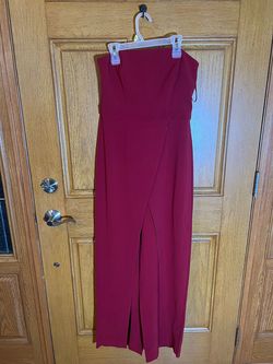 White House Black Market Red Size 4 Semi-formal 50 Off Casual Strapless Cocktail Dress on Queenly