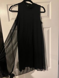 Nik and Nash Black Size 4 Nightclub High Neck Sorority Cocktail Dress on Queenly