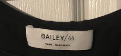 Bailey 44 Black Size 4 Sunday Jersey Midi Cocktail Dress on Queenly
