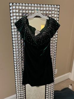 Tiffany Designs Green Size 14 Pageant Cocktail Dress on Queenly