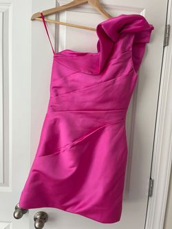 Ashley Lauren Pink Size 8 Pageant Mini Cocktail Dress on Queenly
