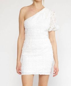 Style 1-1432212166-3236 entro White Size 4 Bridal Shower Sheer Cocktail Dress on Queenly