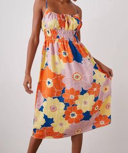 Style 1-1449144138-3901 Rails Multicolor Size 0 Keyhole Floral Cocktail Dress on Queenly