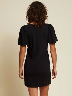 Style 1-154485671-3236 Nation LTD Black Size 4 Tall Height Mini Cocktail Dress on Queenly