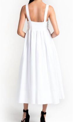 Style 1-2045758288-649 A.L.C. White Size 2 Polyester Pockets Bachelorette Cocktail Dress on Queenly