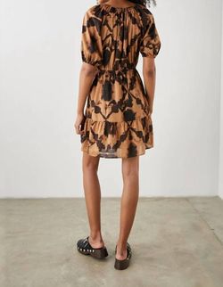 Style 1-2301961993-3855 Rails Brown Size 0 Sleeves Mini V Neck Cocktail Dress on Queenly