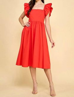 Style 1-2643898263-3014 TCEC Red Size 8 Free Shipping Tall Height Cocktail Dress on Queenly