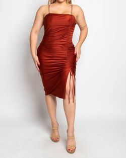 Style 1-2784505967-3775 Bluebell Red Size 16 Polyester Plus Size Spaghetti Strap Spandex Cocktail Dress on Queenly