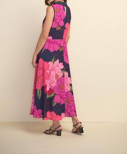 Style 1-3393850035-1901 Joseph Ribkoff Pink Size 6 Keyhole Cocktail Dress on Queenly