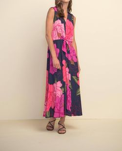 Style 1-3393850035-1901 Joseph Ribkoff Pink Size 6 Floral Cocktail Dress on Queenly