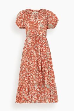 Style 1-3557152037-5 Ulla Johnson Multicolor Size 0 Free Shipping Tall Height Print Cocktail Dress on Queenly