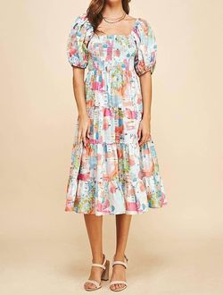 Style 1-3727326980-2793 PINCH Multicolor Size 12 Print Cocktail Dress on Queenly