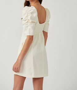Style 1-3908209767-2901 Free People Nude Size 8 Mini Sleeves Free Shipping Pockets Cocktail Dress on Queenly
