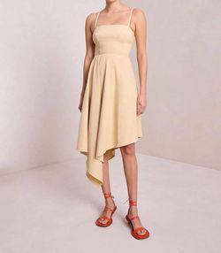 Style 1-454345822-649 A.L.C. Nude Size 2 Tall Height Mini Free Shipping Straight Cocktail Dress on Queenly