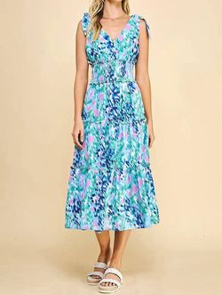 Style 1-855974525-2793 PINCH Multicolor Size 12 V Neck Cocktail Dress on Queenly